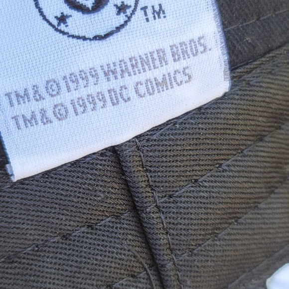 Vtg 1999 Warner Bros DC Comics Superman Kids Bucket Hat - Picture 4 of 5